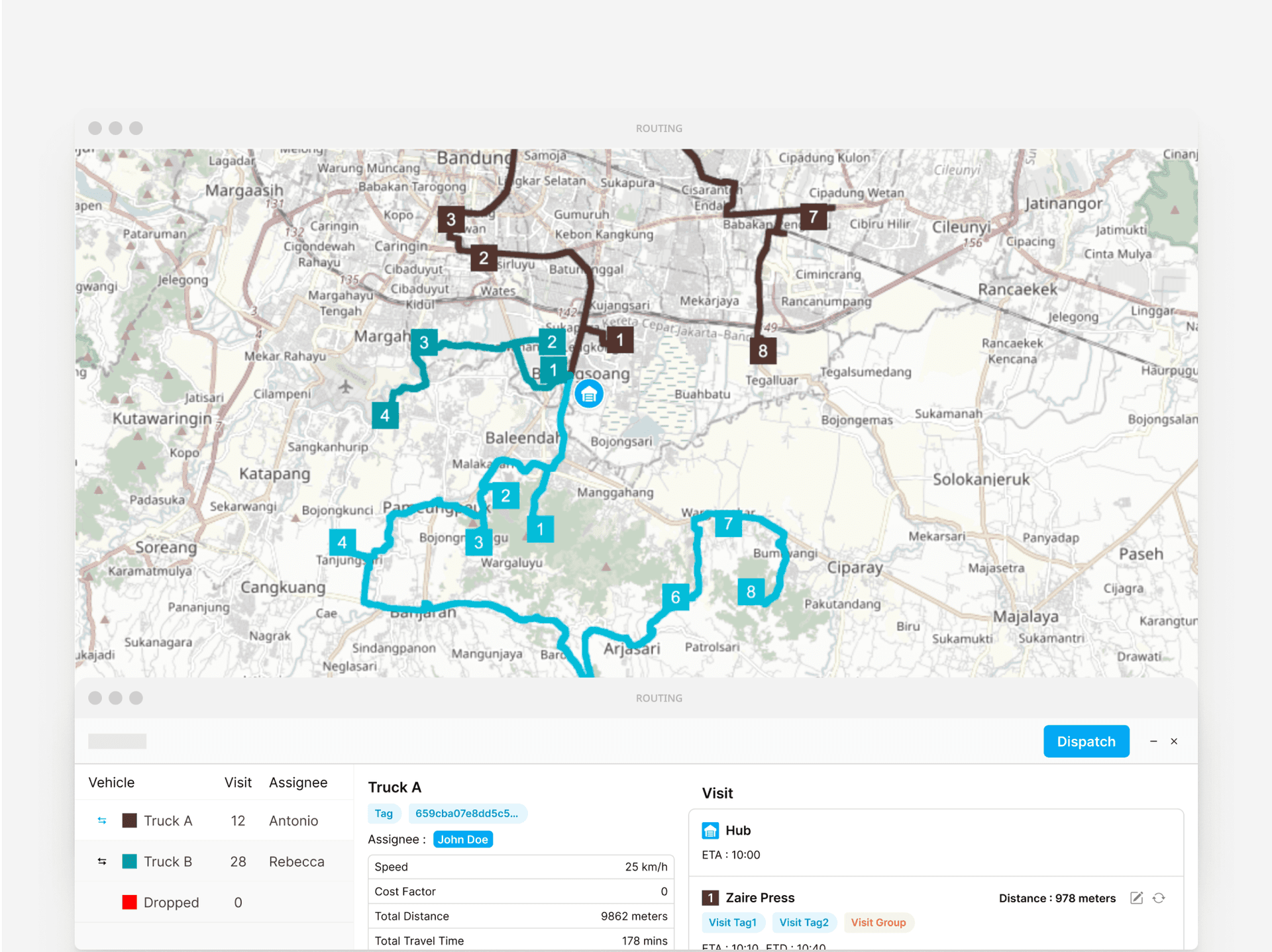 Perencanaan otomatis dan optimasi logistik