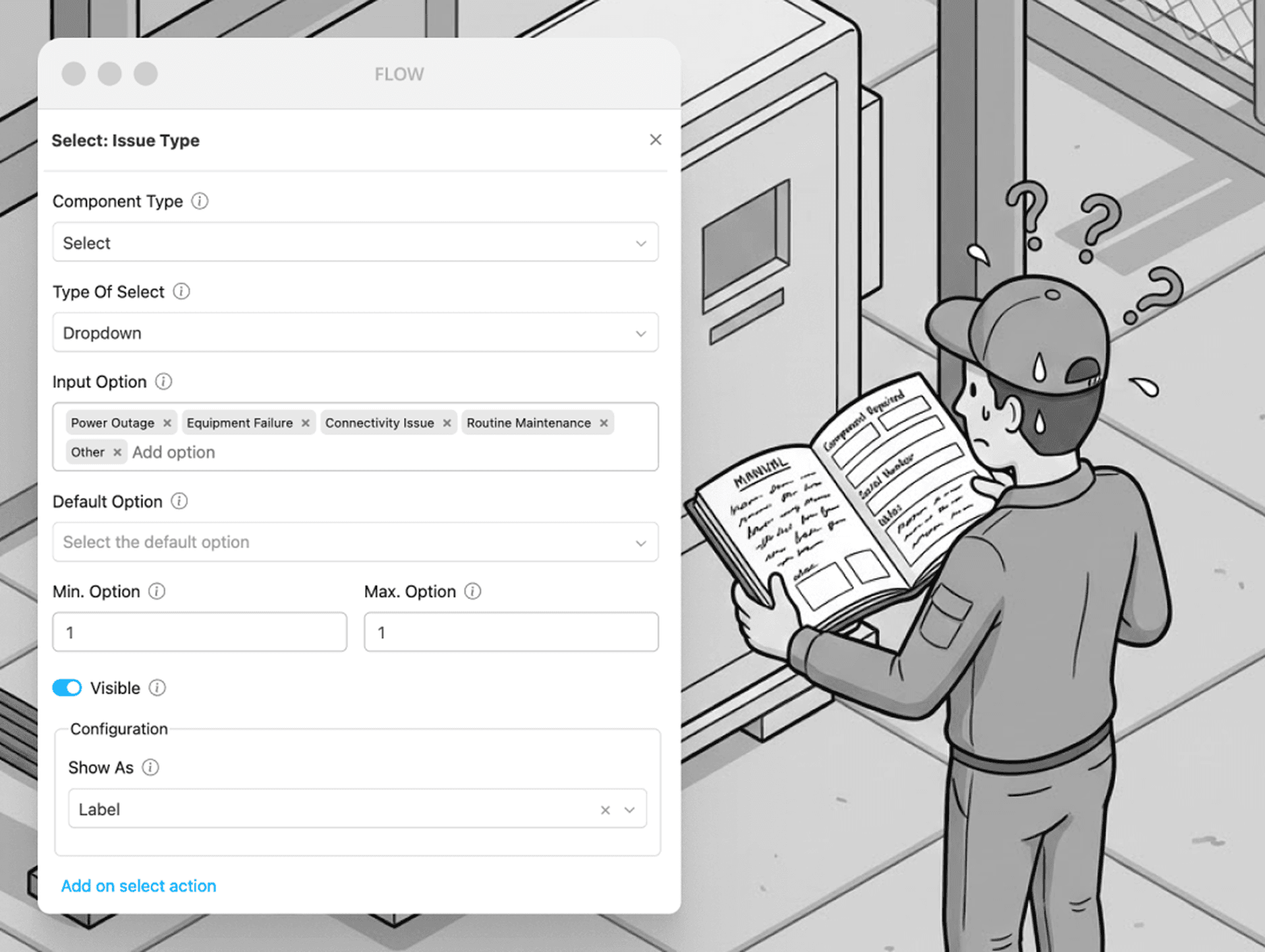 Standardized repair logging