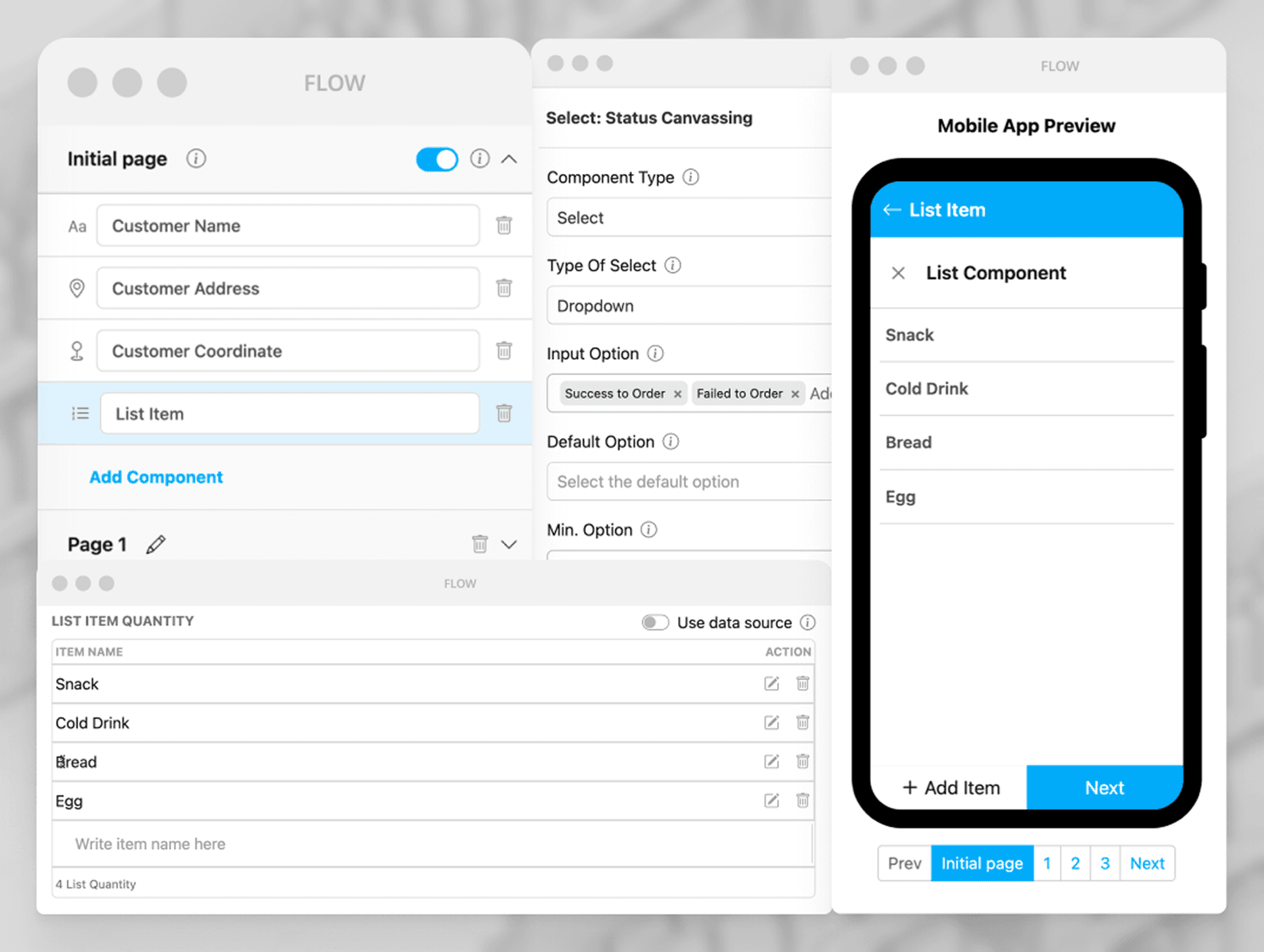 Outlet data collection for market intelligence