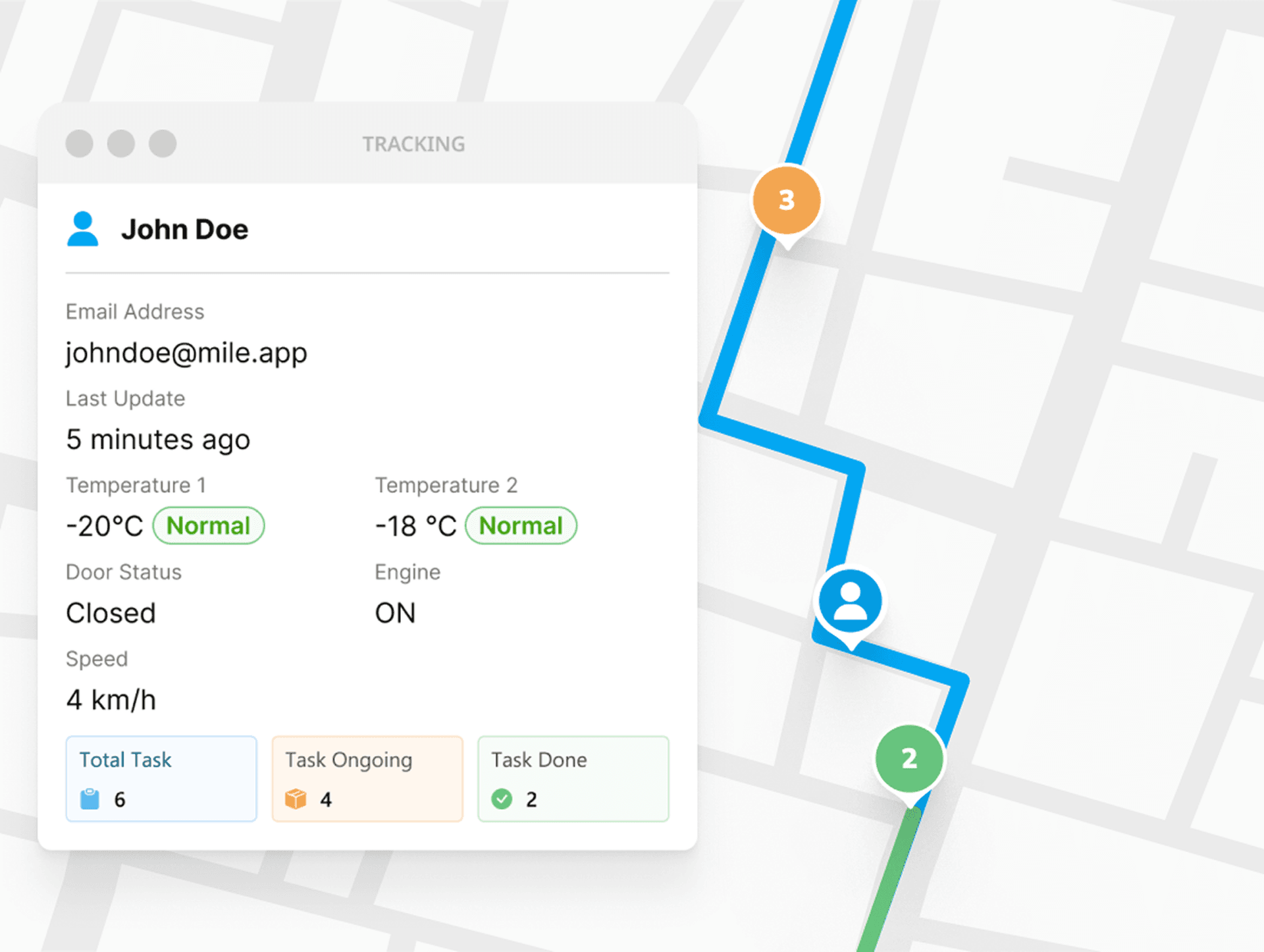 Real-time temperature monitoring dashboard