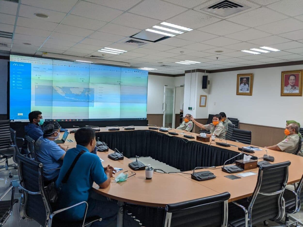 BNPB Gandeng MileApp untuk Bagikan Sembako ke 2,6 Juta Warga DKI Jakarta
