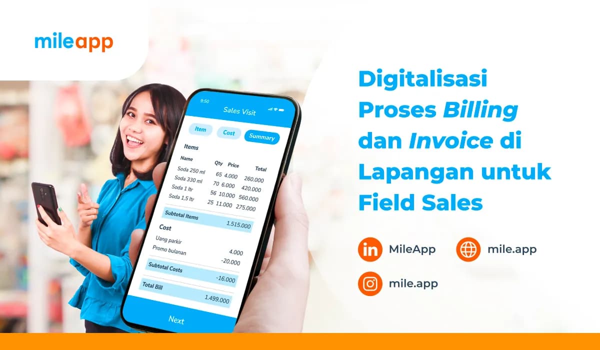 Digitalisasi Proses Billing dan Invoice di Lapangan untuk Field Sales