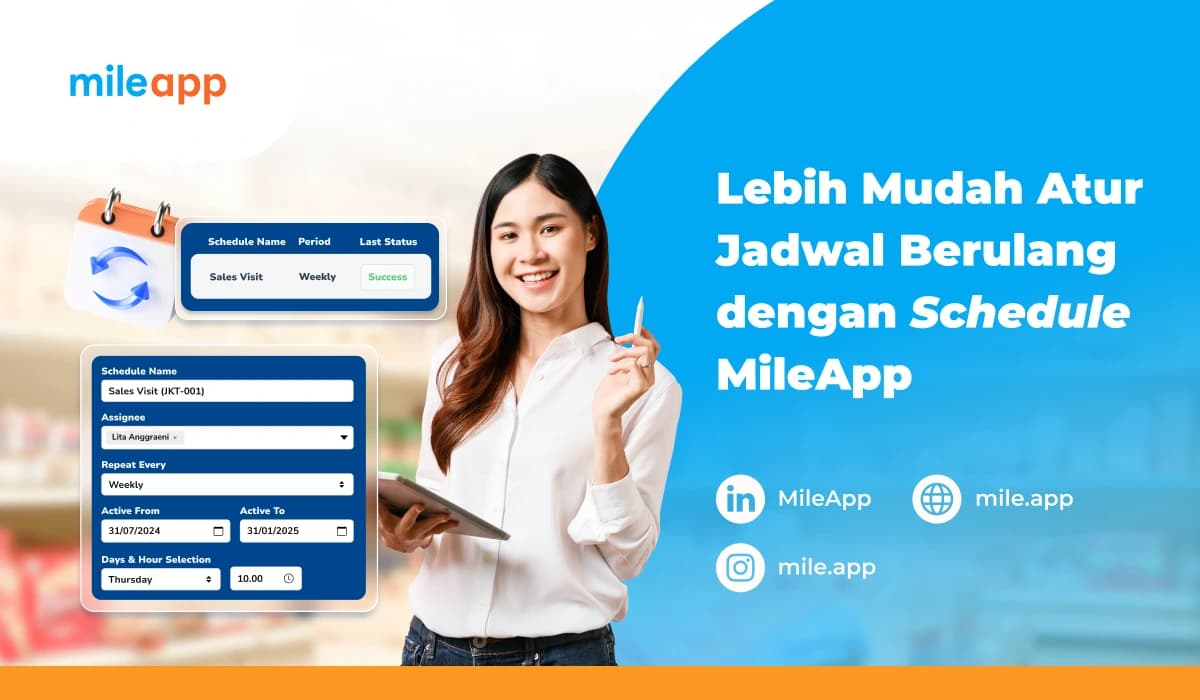 Lebih Mudah Atur Jadwal Berulang dengan Schedule MileApp