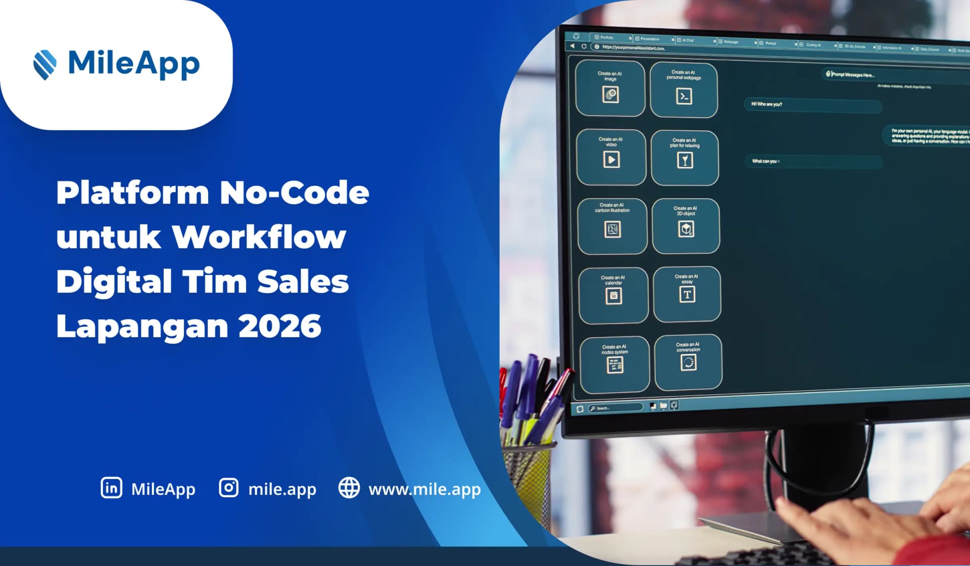 Platform No-Code untuk Workflow Digital Tim Sales Lapangan 2026