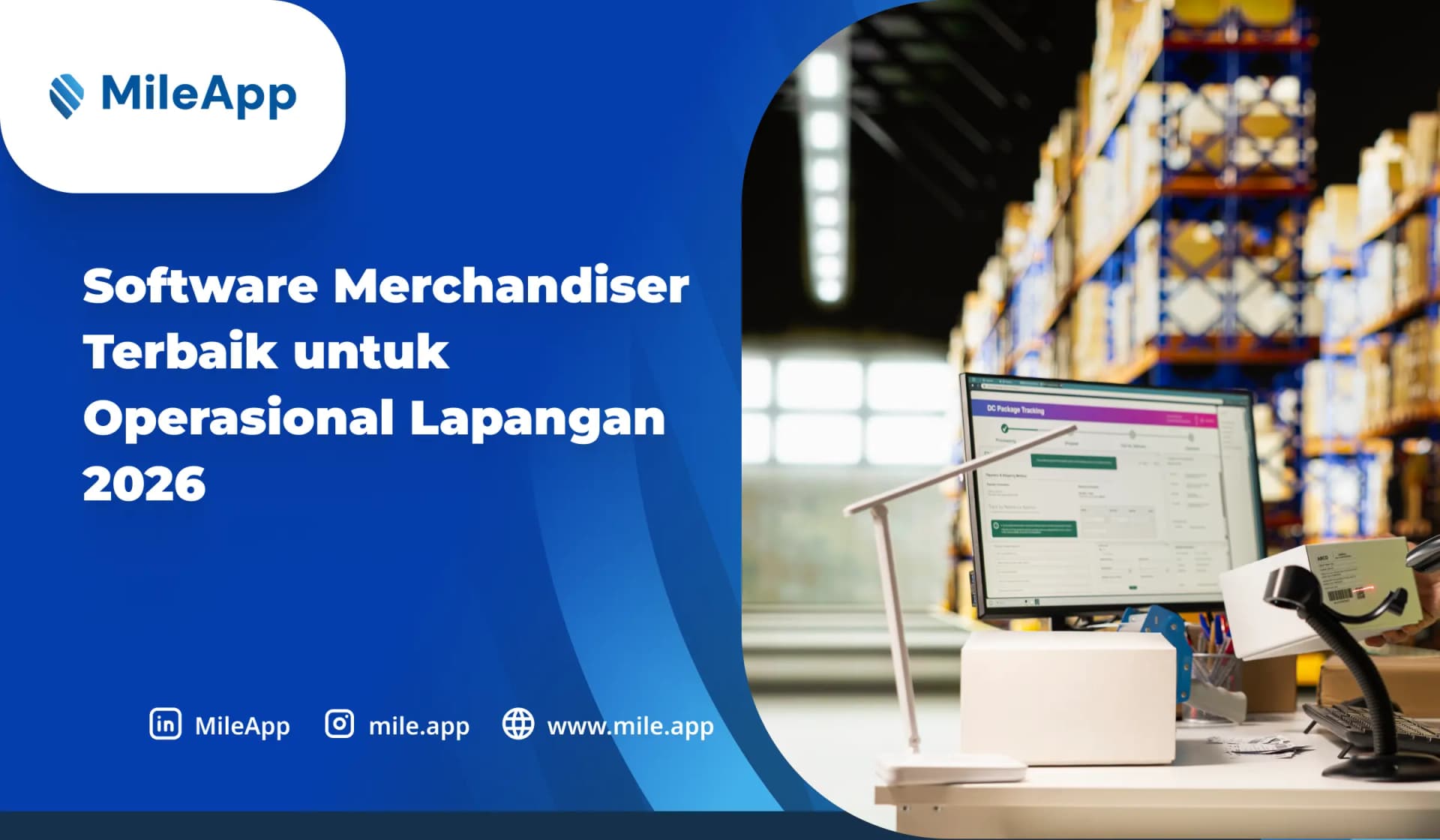 Software Merchandiser Terbaik untuk Operasional Lapanga