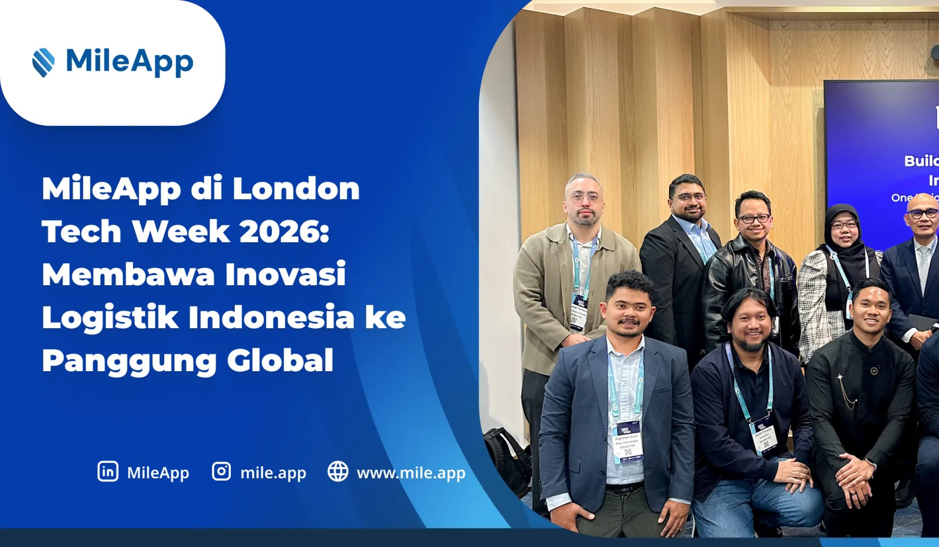 MileApp di London Tech Week 2026_ Membawa Inovasi Logistik Indonesia ke Panggung Global